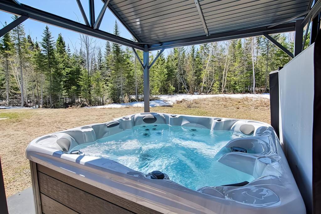 Cottage Quebec - Olivine Петит-Ривиер-Сен-Франсоа Екстериор снимка